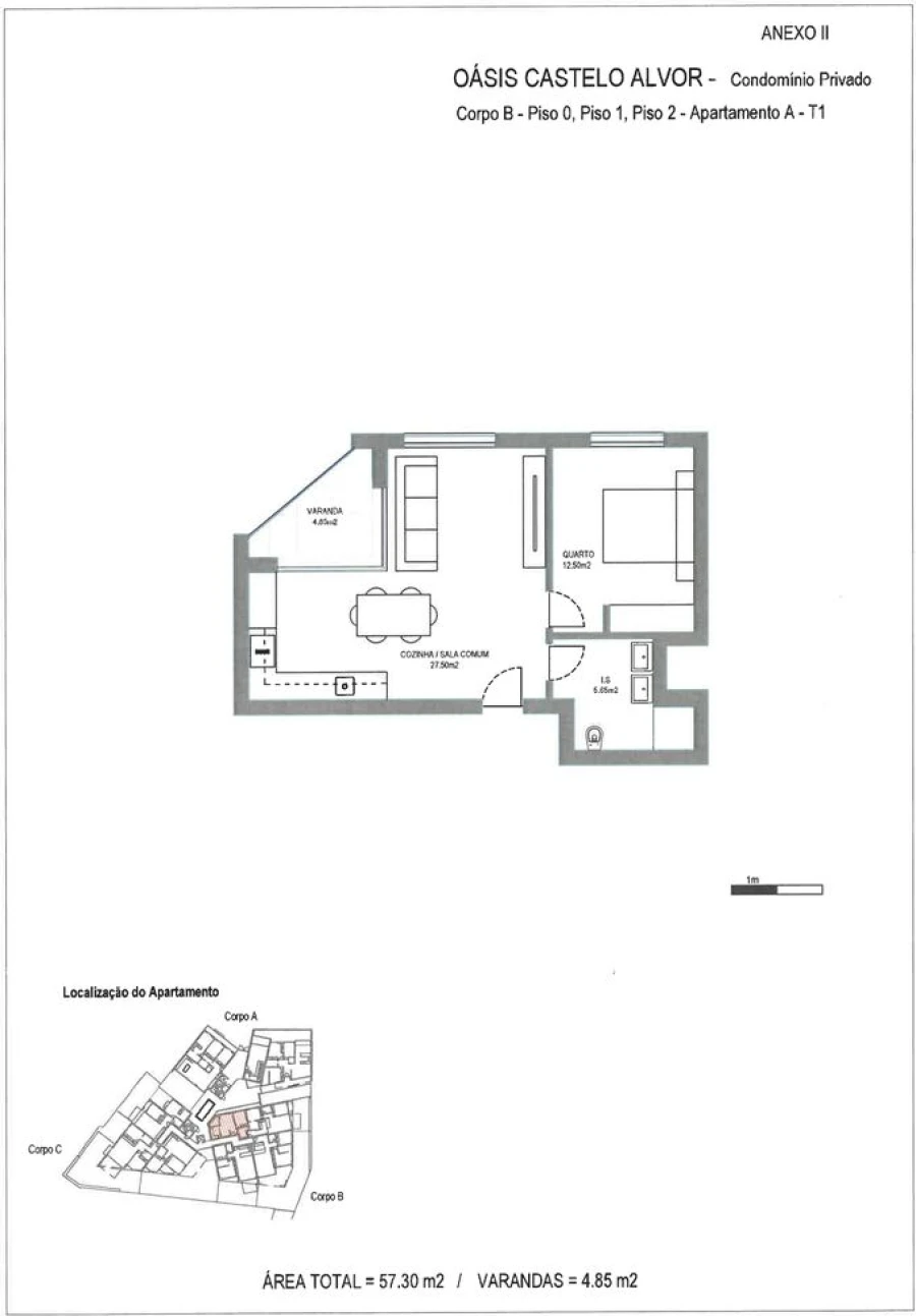 Apartamento T1 para Venda em Alvor Foto 23