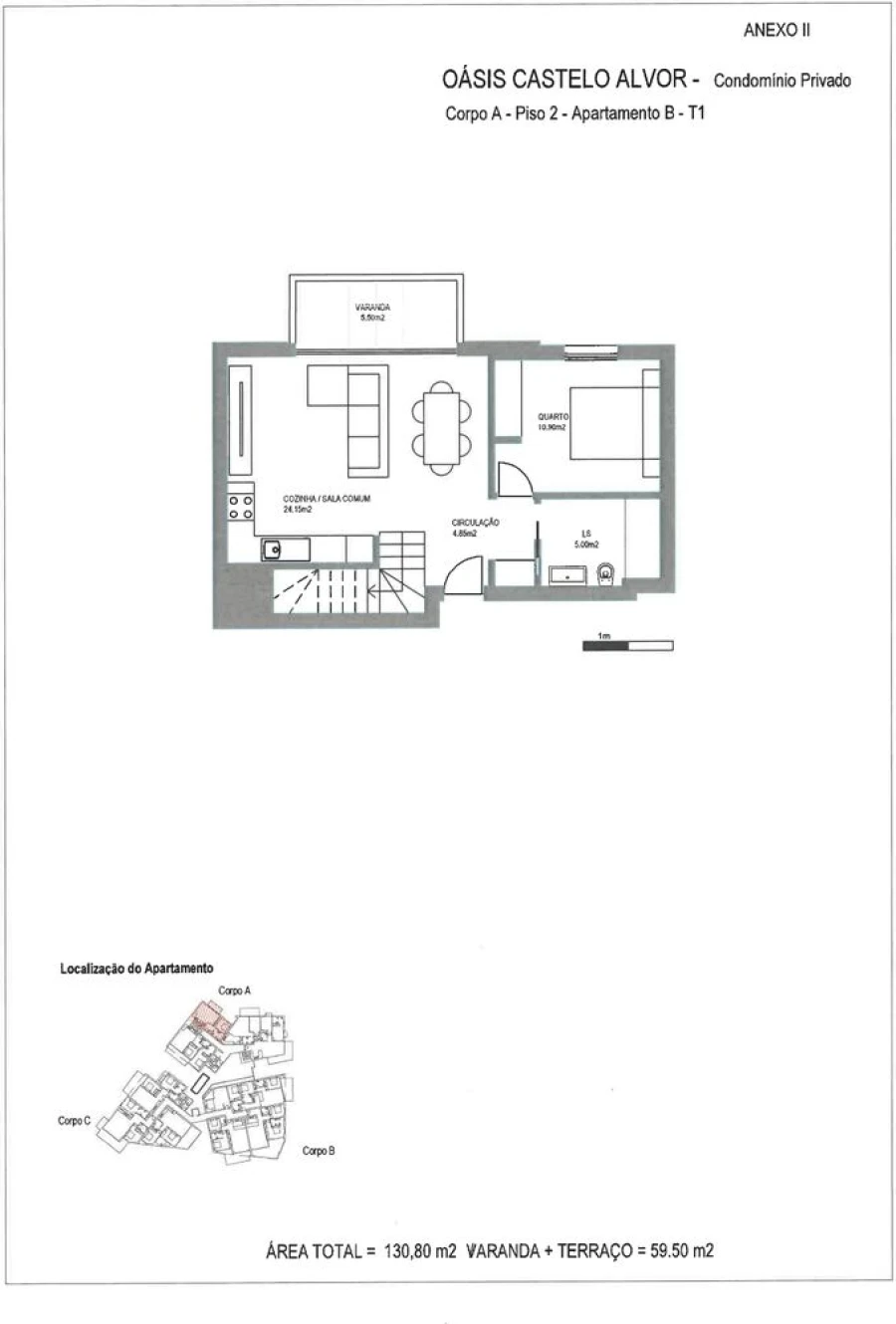 Apartamento T1 para Venda em Alvor Foto 24