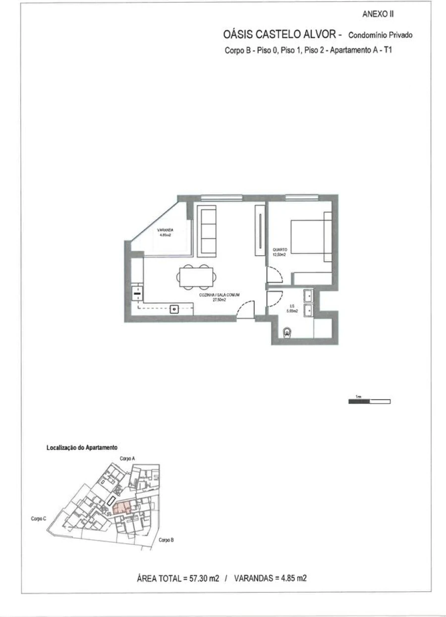 Apartamento T1 para Venda em Alvor Foto 26