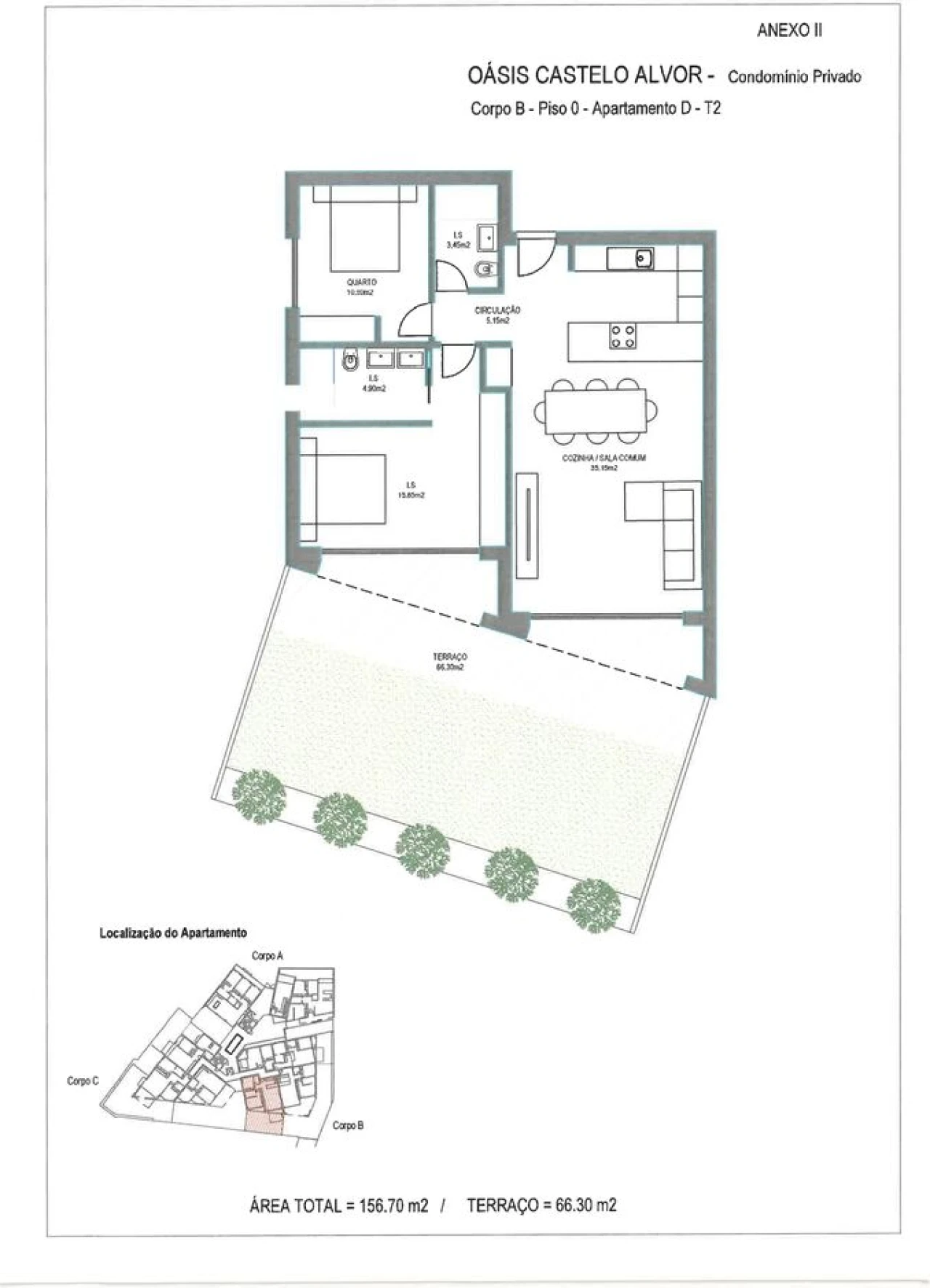 Apartamento T2 para Venda em Alvor Foto 21