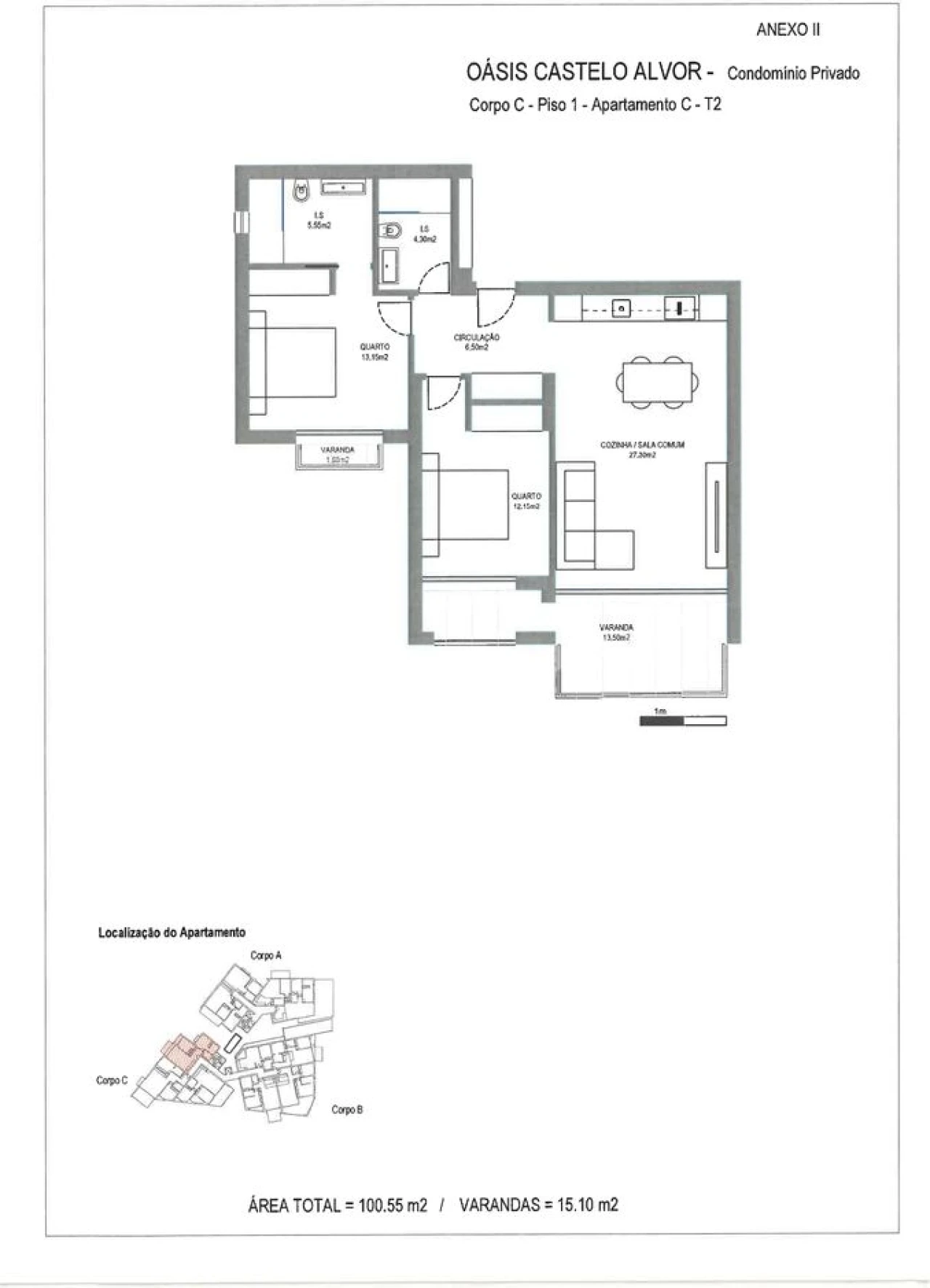 Apartamento T2 para Venda em Alvor Foto 25
