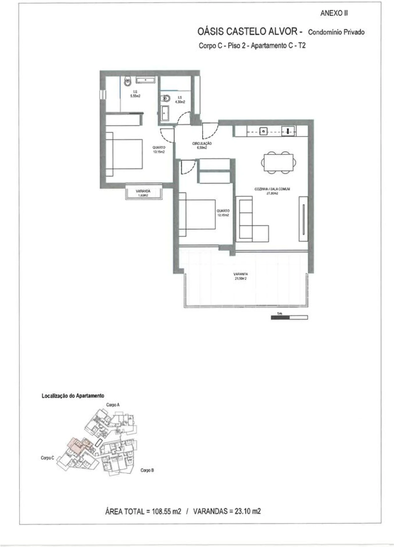 Apartamento T2 para Venda em Alvor Foto 32