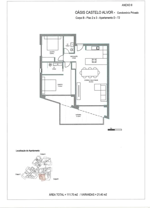 Apartamento T2 para Venda em Alvor