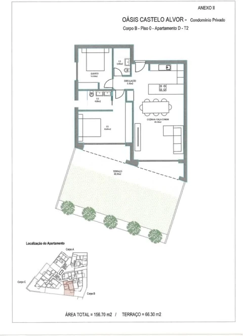 Apartamento T2 para Venda em Alvor