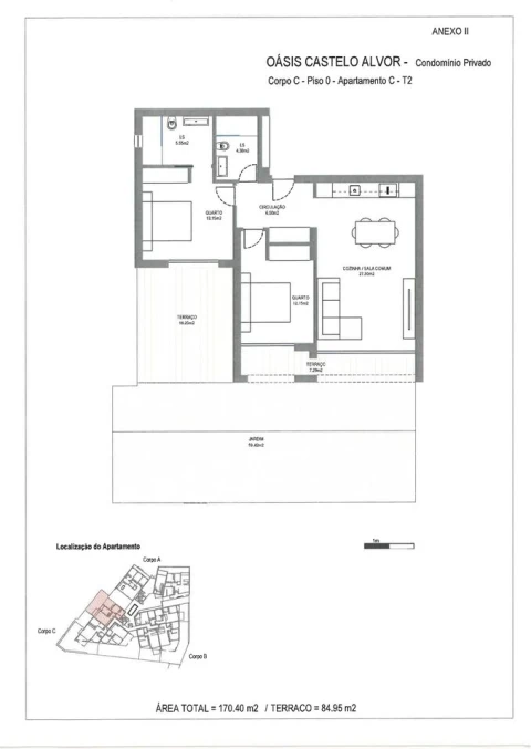 Apartamento T2 para Venda em Alvor