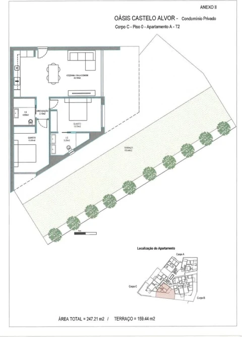 Apartamento T2 para Venda em Alvor