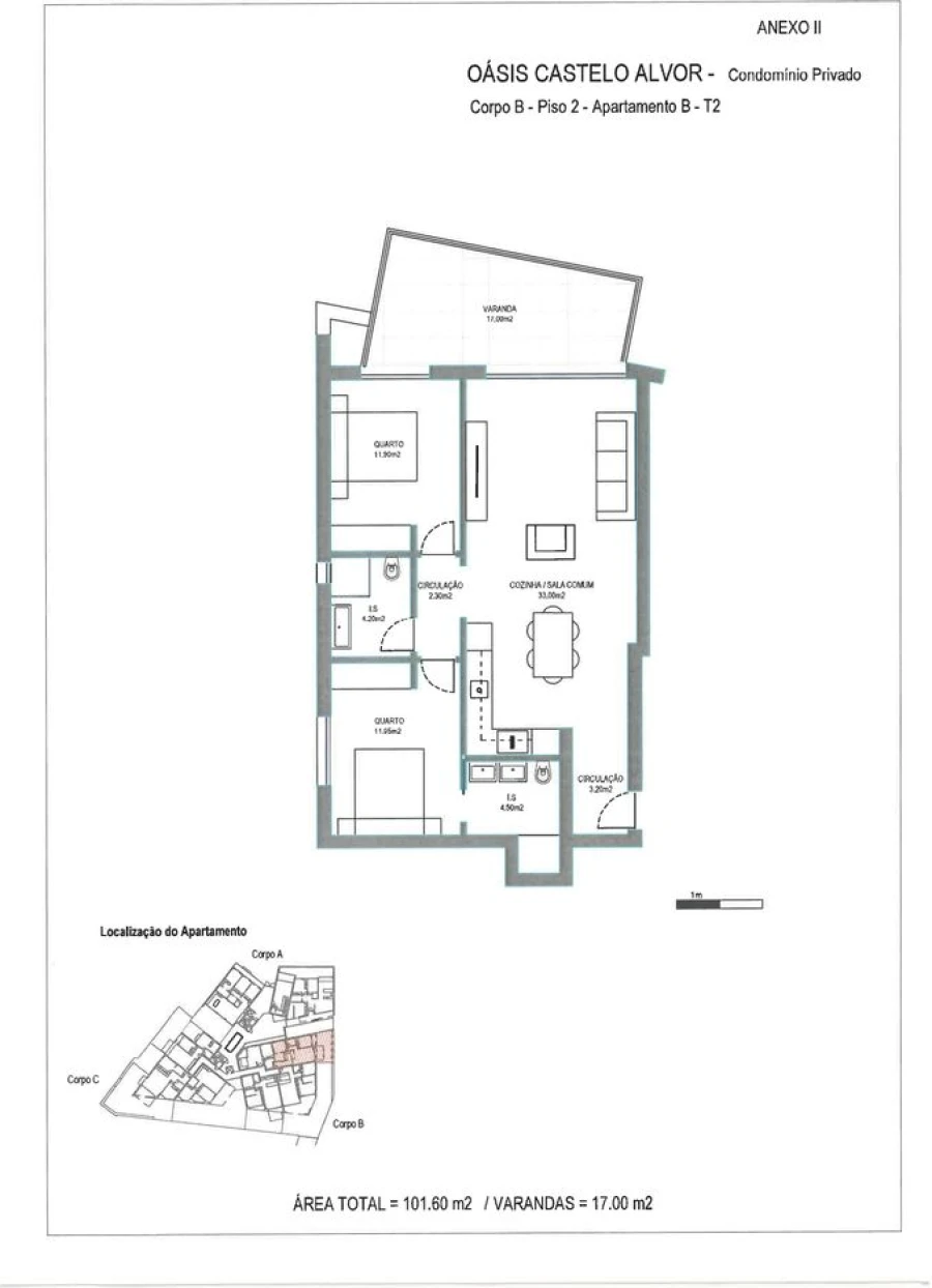 Apartamento T2 para Venda em Alvor Foto 17
