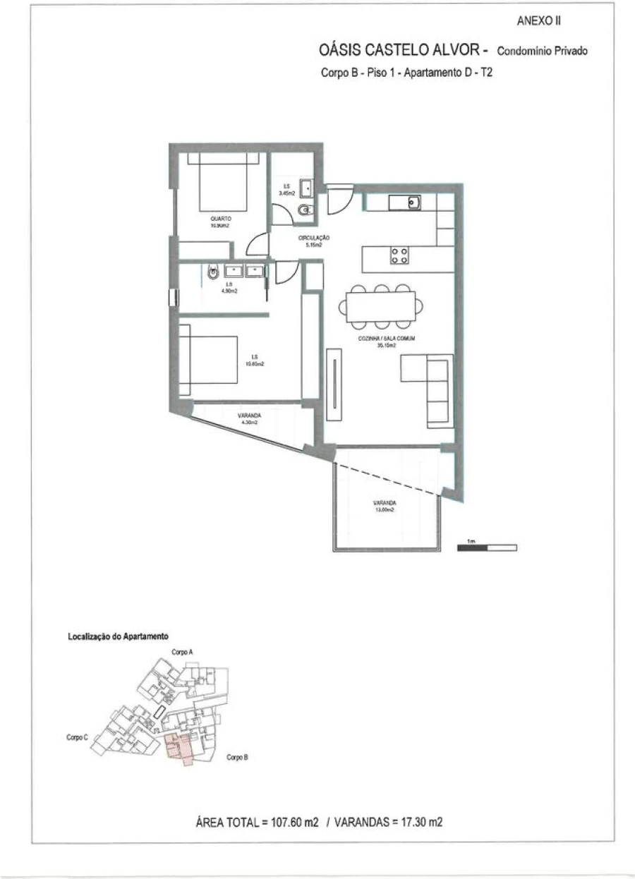 Apartamento T2 para Venda em Alvor Foto 18