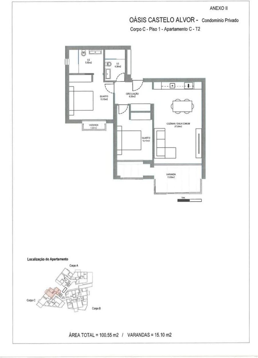 Apartamento T2 para Venda em Alvor Foto 25