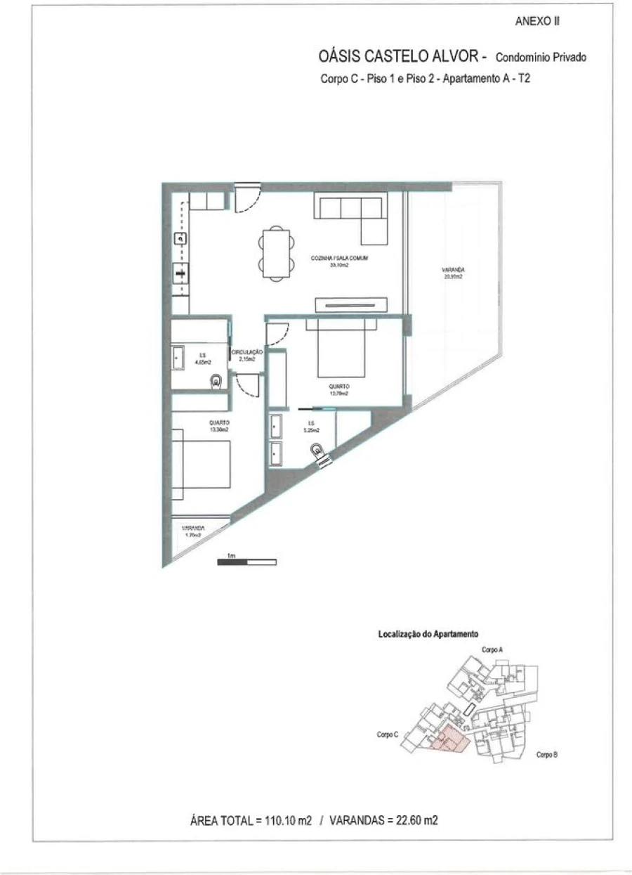 Apartamento T2 para Venda em Alvor Foto 26
