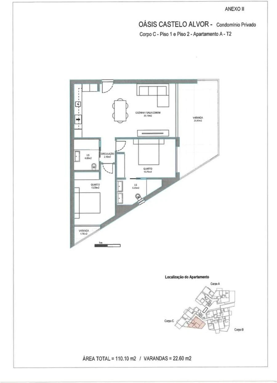 Apartamento T2 para Venda em Alvor Foto 29