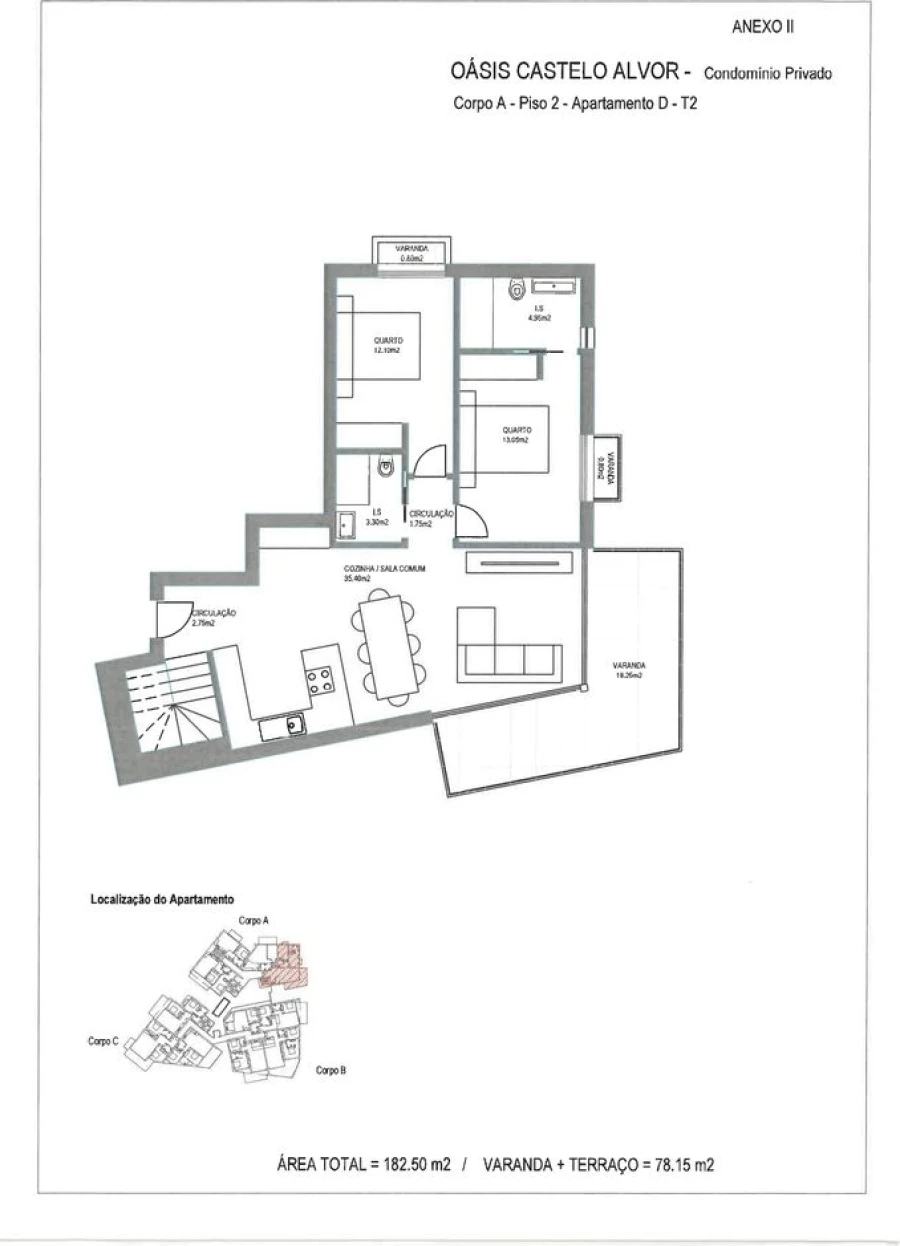 Apartamento T2 para Venda em Alvor Foto 38