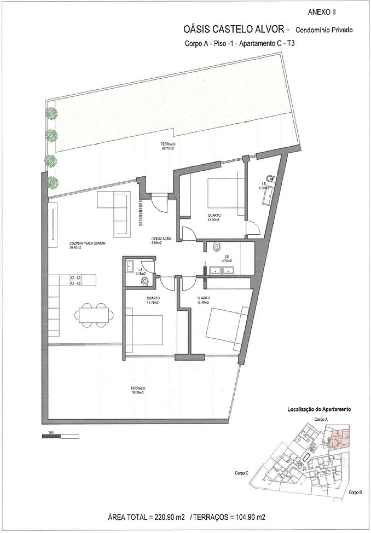 Apartamento T3 para Venda em Alvor Foto 17