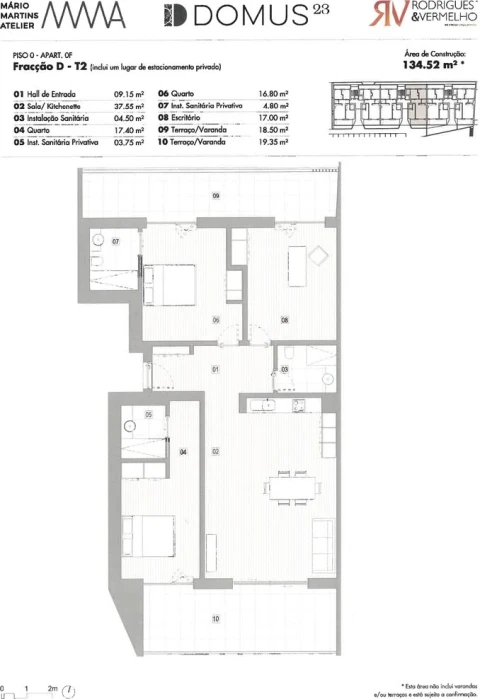 Apartamento T3 para Venda em Lagos (São Sebastião e Santa Maria)