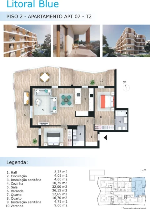 Apartamento T2 para Venda em Portimão
