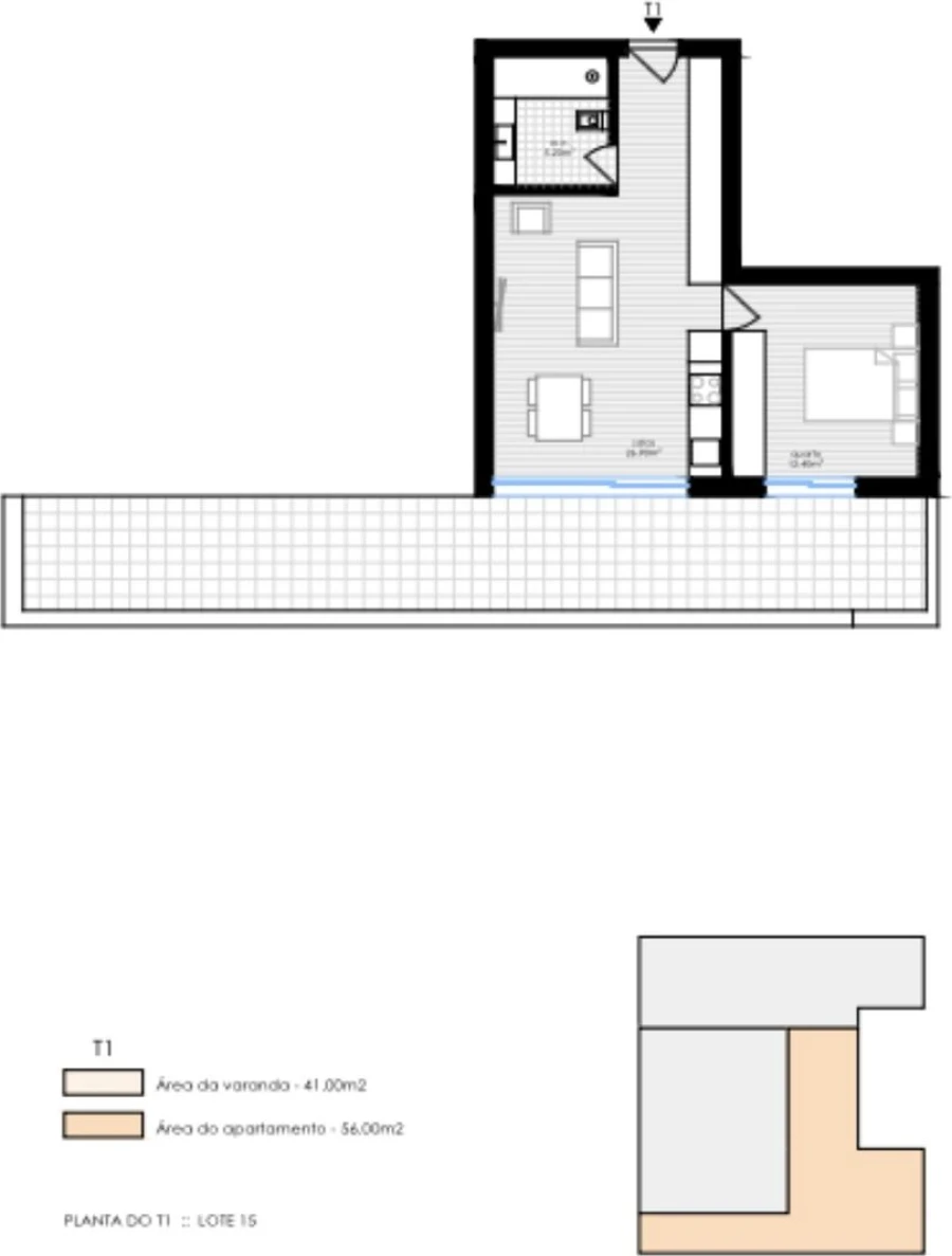 Apartamento T1 para Venda em Portimão Foto 16