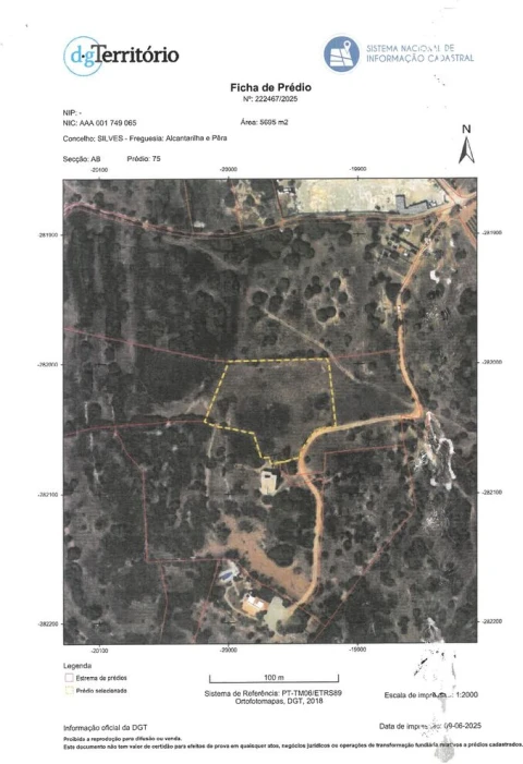 Terreno para Venda em Alcantarilha e Pêra
