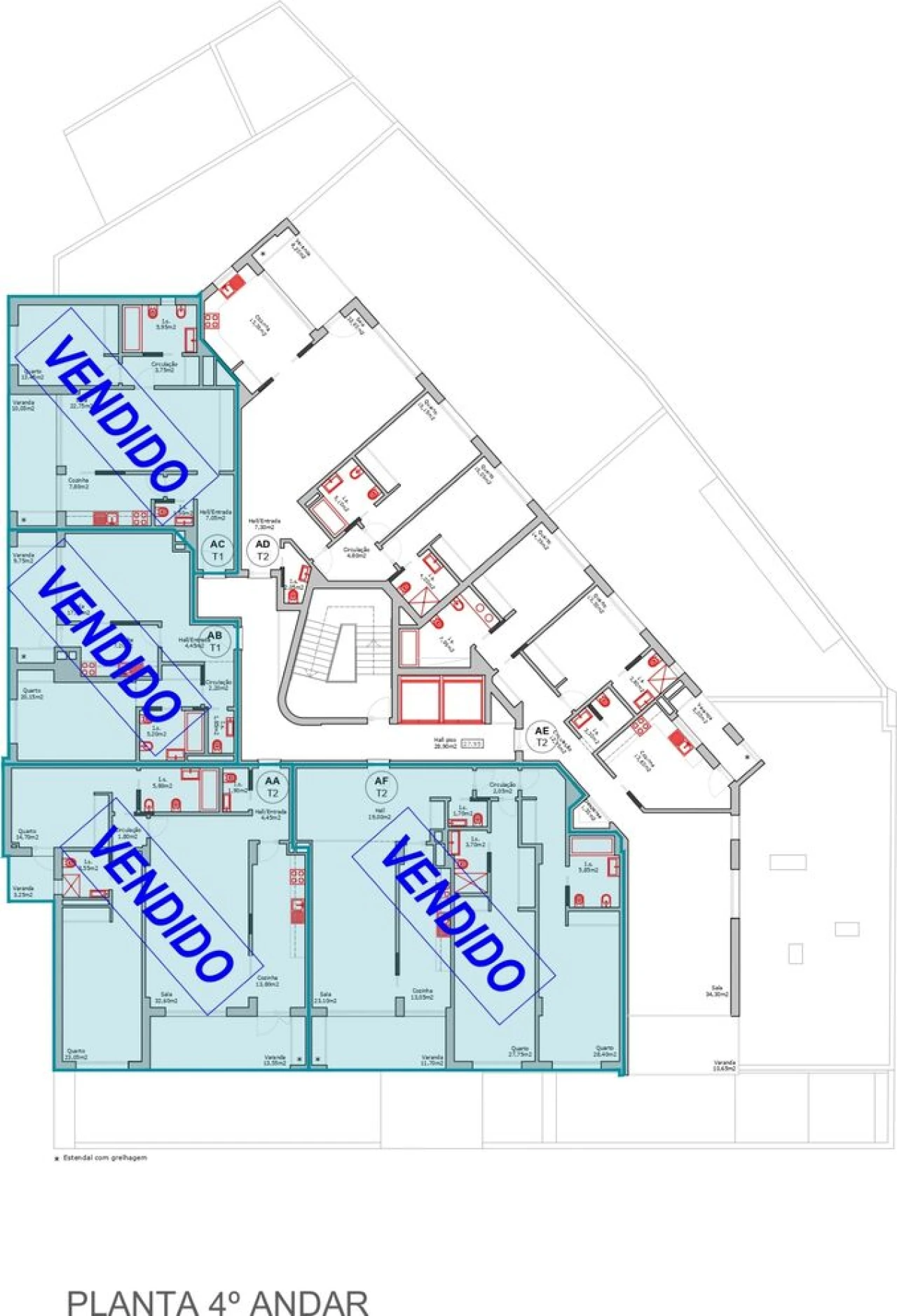 Apartamento T1 para Venda em Portimão Foto 60