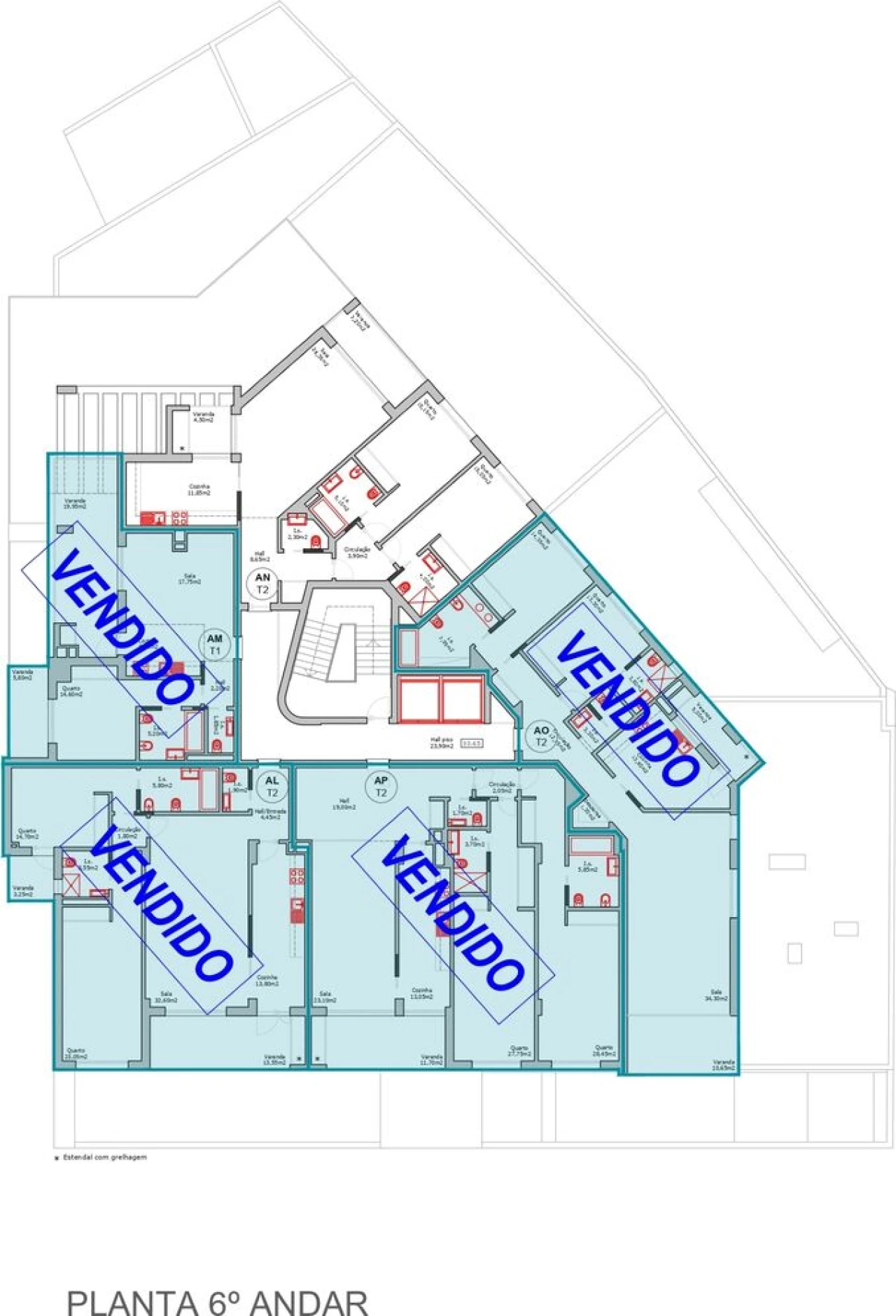 Apartamento T1 para Venda em Portimão Foto 63