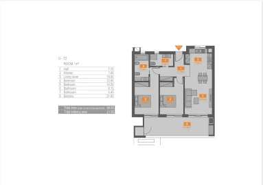 Apartamento T2 para Venda em Portimão
