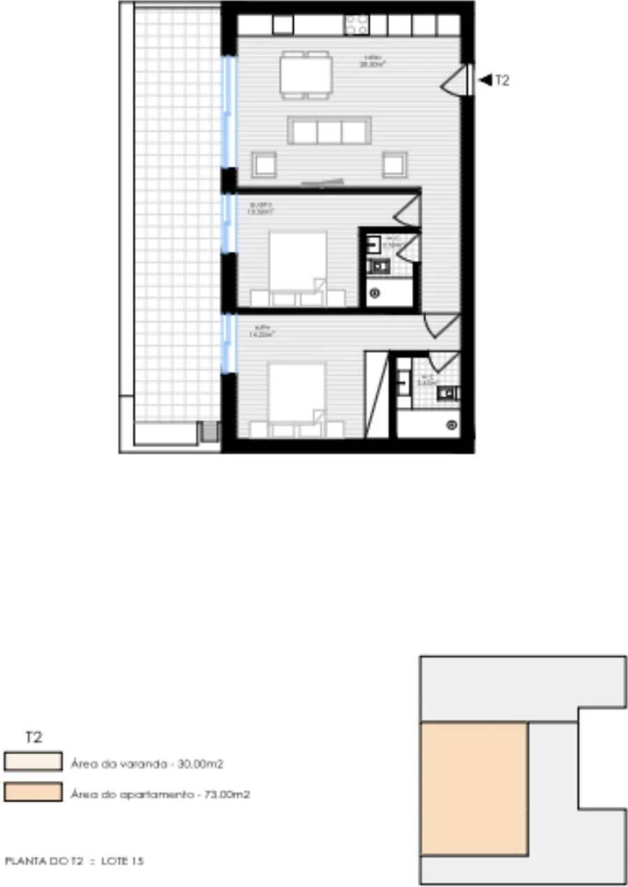 Apartamento T2 para Venda em Portimão Foto 18