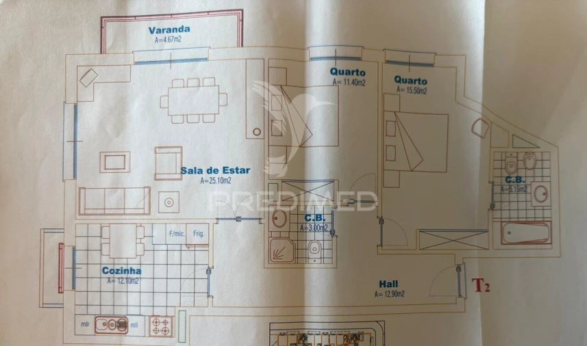 Apartamento T2 para Venda em Fatima Foto 27