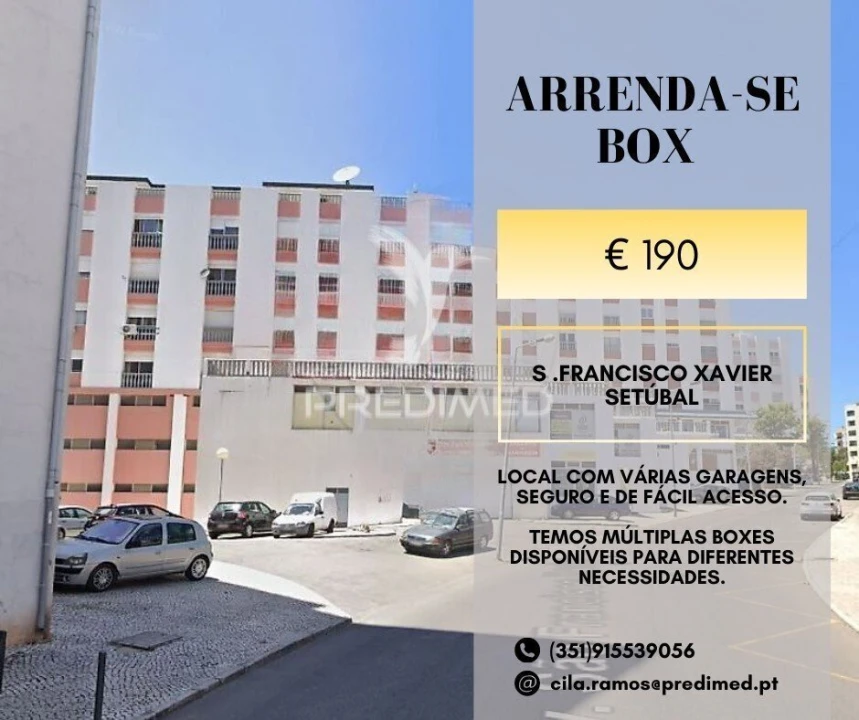 Garagem para Arrendamento em União das Freguesias de Setúbal Foto 1