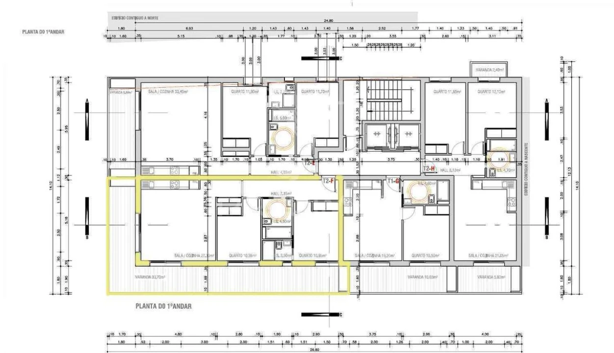 Apartamento T2 para Venda em Monte Gordo Foto 2