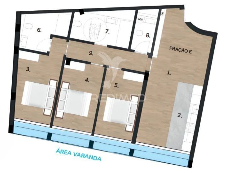 Apartamento T3 para Venda em Sines Foto 2