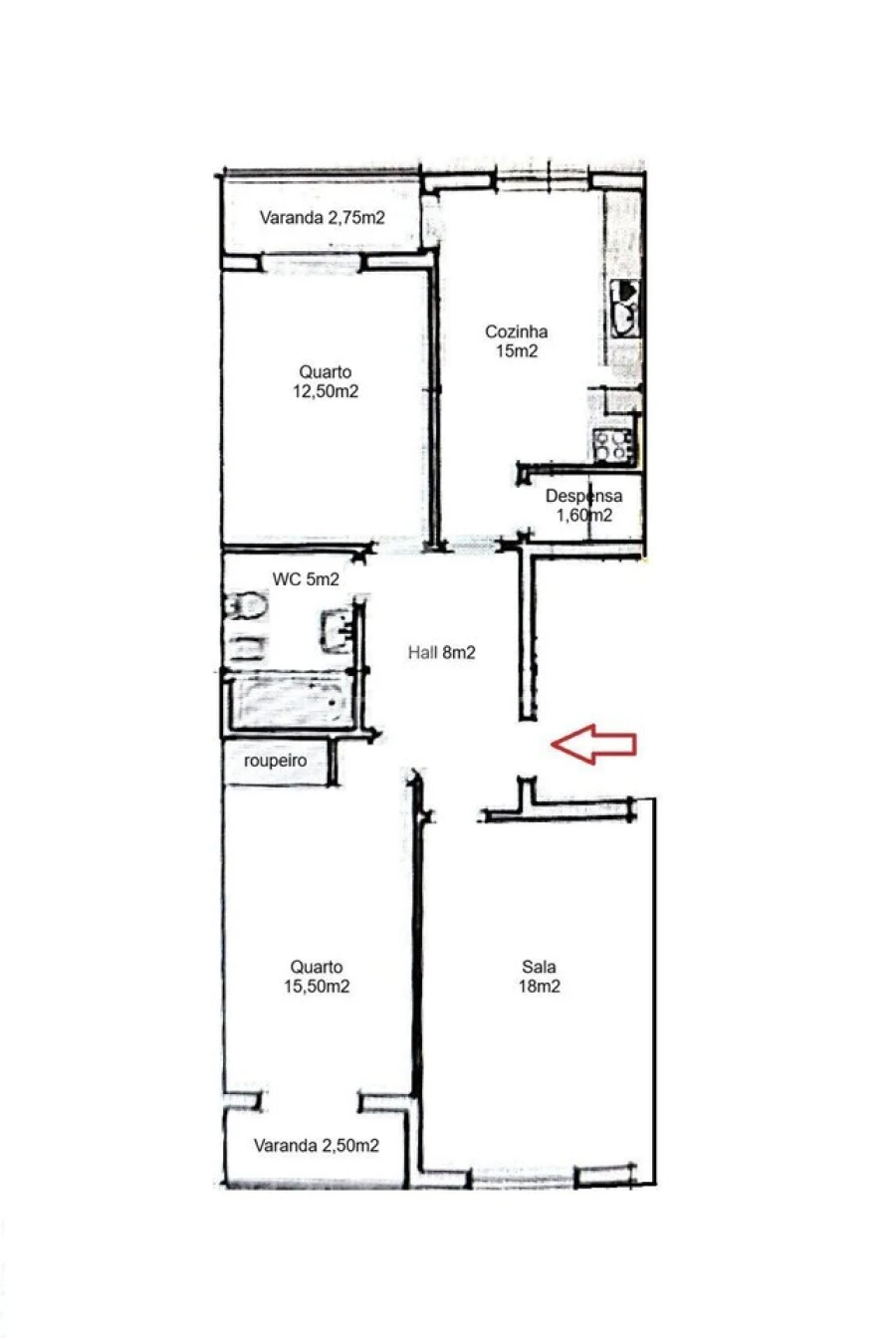 Apartamento T2 para Venda em Pinhal Novo Foto 30