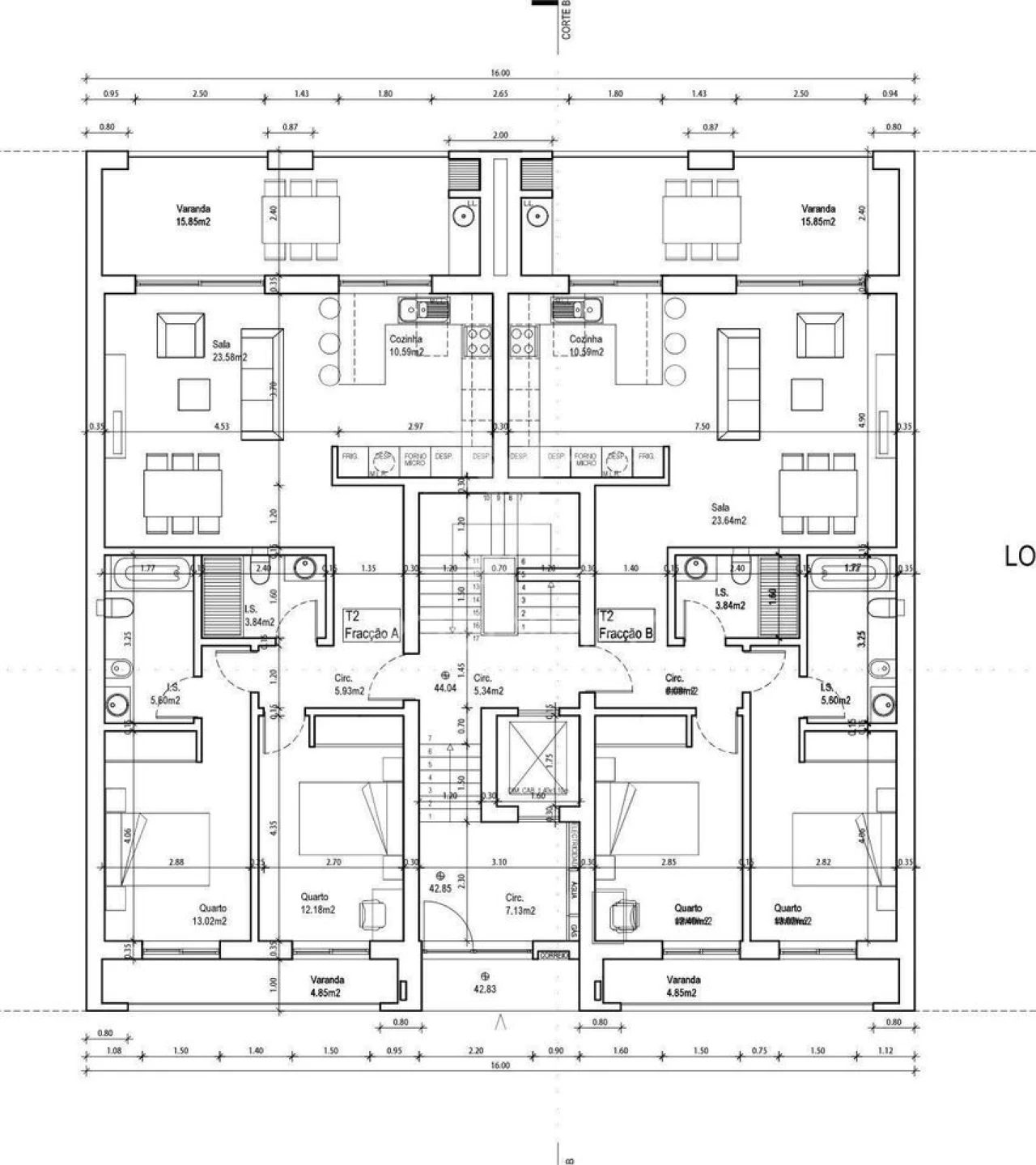 Apartamento T2 para Venda em Corroios Foto 2