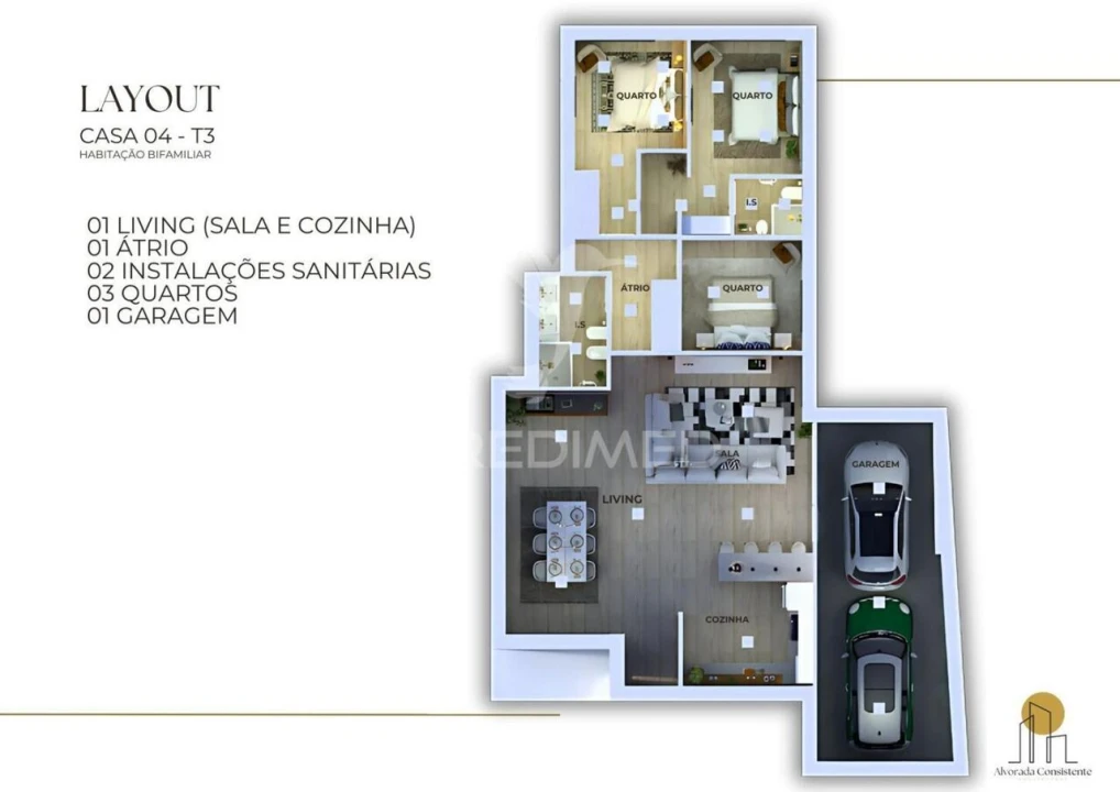 Moradia T3 para Venda em Cacia Foto 27