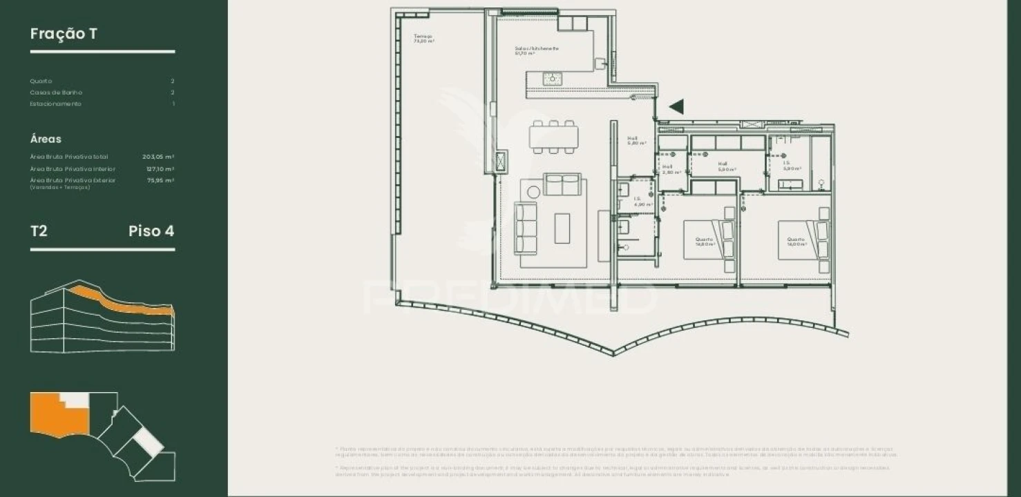 Apartamento T2 para Venda em Sines Foto 10