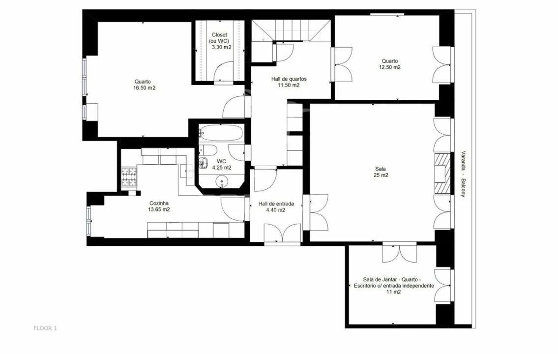 Apartamento T4 para Venda em Estrela Foto 39