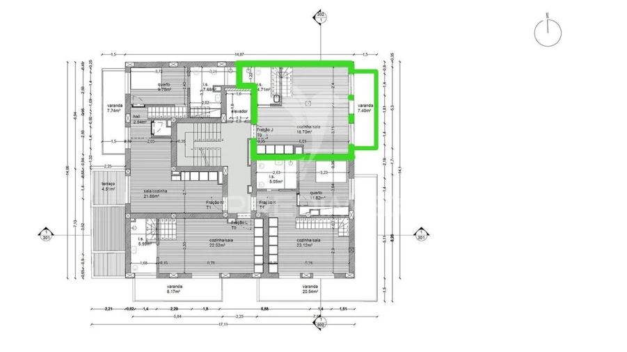 Apartamento T2 para Venda em Monte Gordo Foto 12