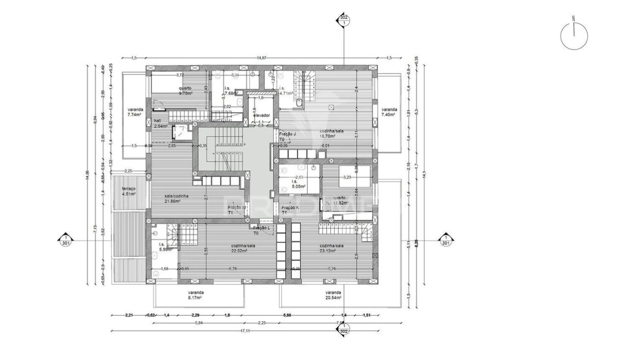 Apartamento T3 para Venda em Monte Gordo Foto 11