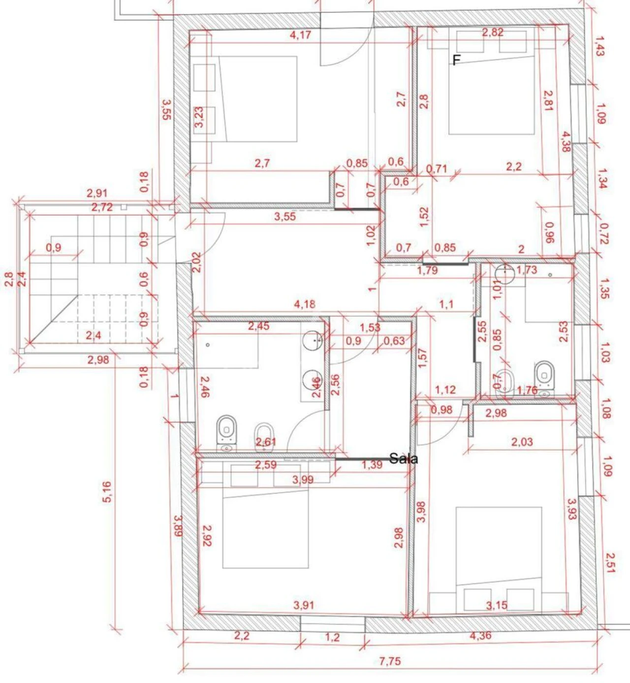Moradia T4 para Venda em Serzedelo Foto 16