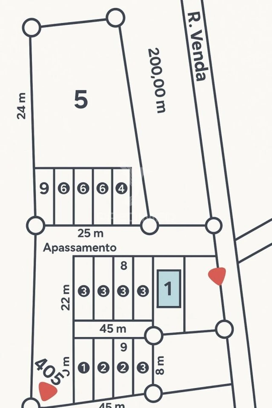 Terreno para Venda em Vilar de Pinheiro Foto 6