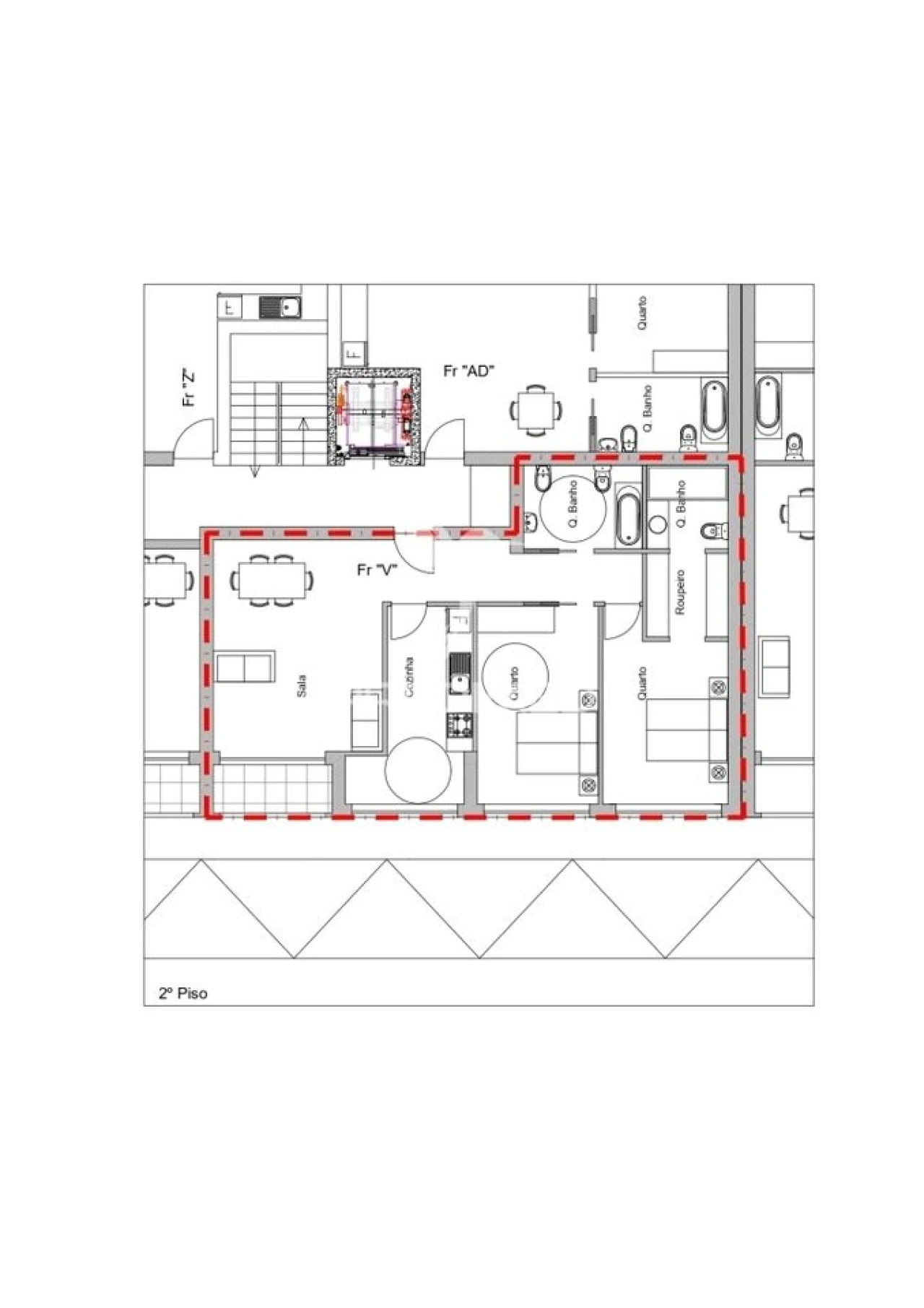 Apartamento T2 para Venda em Urgezes Foto 6