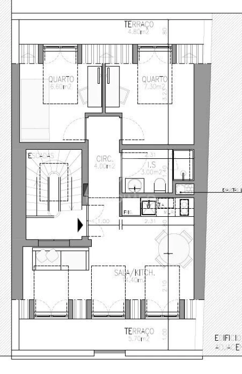 Apartamento T2 para Venda em São Vicente