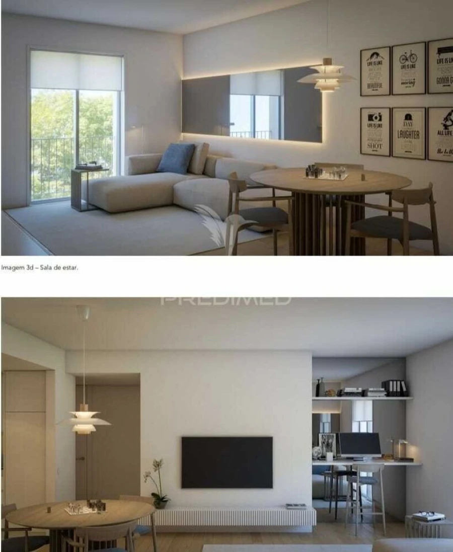 Apartamento T2 para Venda em Azurem Foto 6