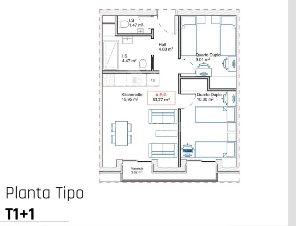 Apartamento T1 para Venda em Paranhos Foto 8