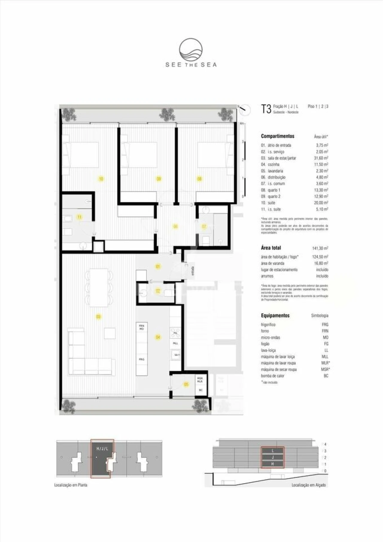 Apartamento T3 para Venda em Canidelo Foto 6