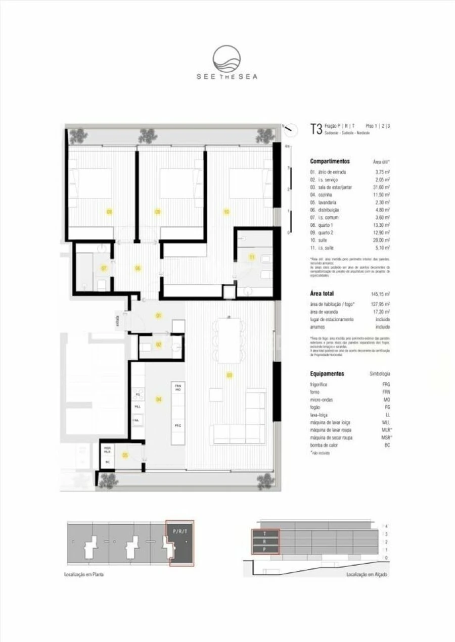 Apartamento T3 para Venda em Canidelo Foto 8