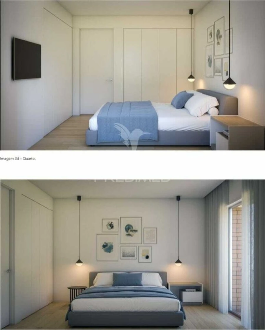 Apartamento T1 para Venda em Azurem Foto 7