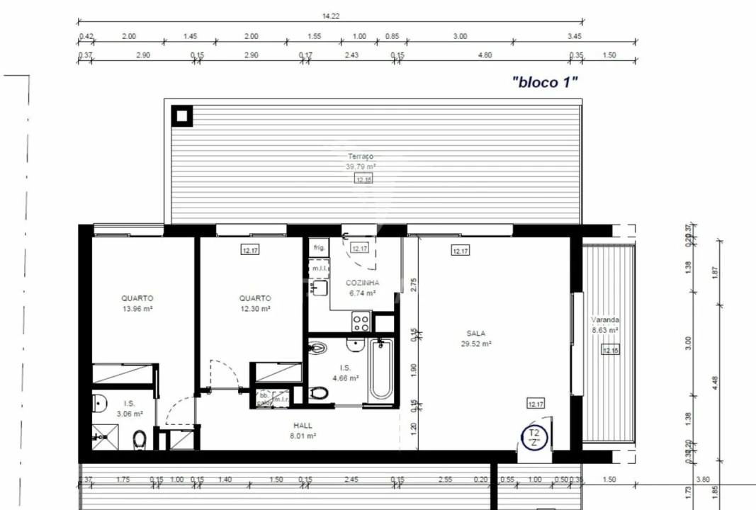 Apartamento T2 para Venda em Conceição e Cabanas de Tavira Foto 16