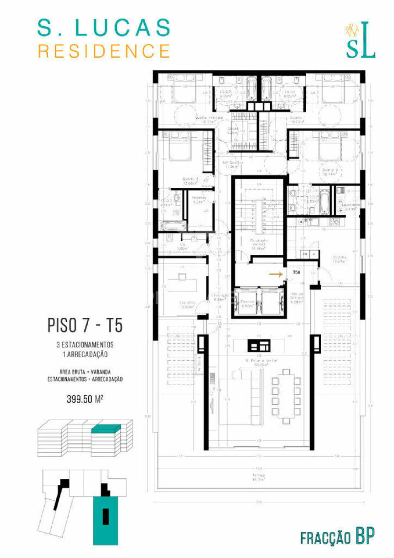 Apartamento T5 para Venda em São Martinho Foto 24