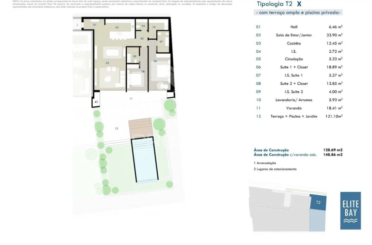 Apartamento T2 para Venda em Camara de Lobos Foto 3