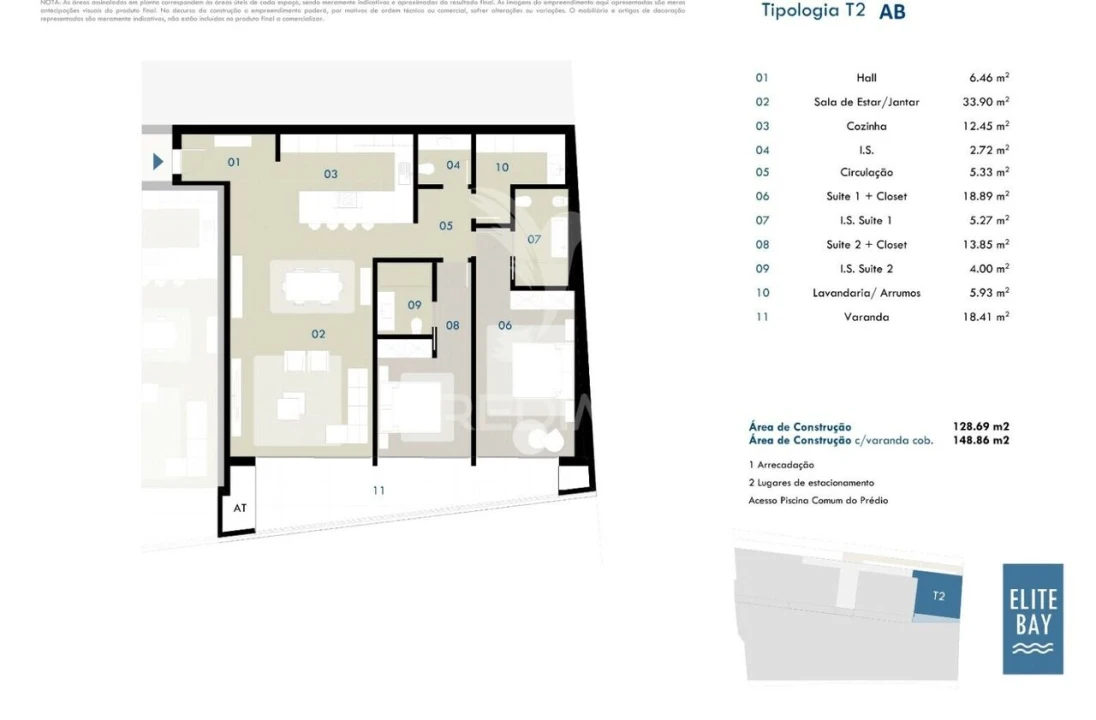 Apartamento T2 para Venda em Camara de Lobos Foto 3