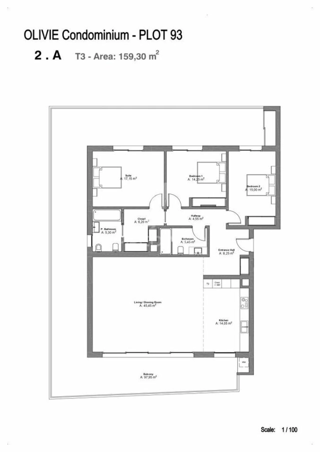 Apartamento T3 para Venda em Portimão Foto 17
